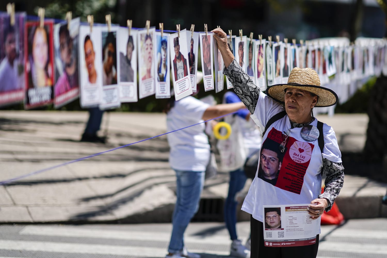 Mexican mothers protest lack of government action to find their missing children