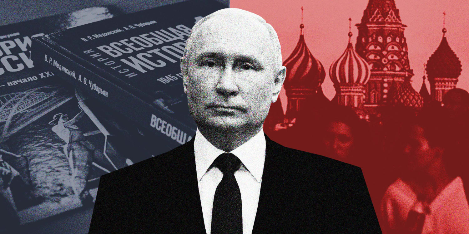 Inside Putin’s push to rewrite Russian history in favor of his war in Ukraine