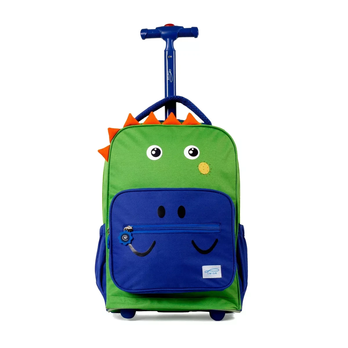Disney Monsters University Roller Backpack - Eye 16 Large Wheeled Boys Book Bag