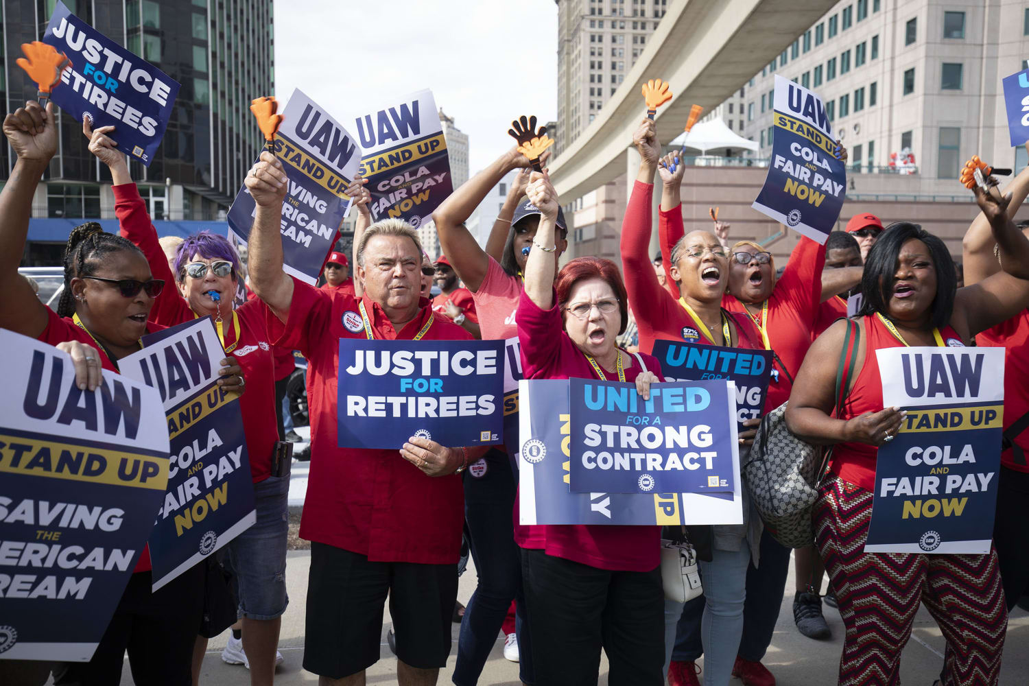 UAW will strike more plants if ‘serious progress’ isn’t made by noon Friday