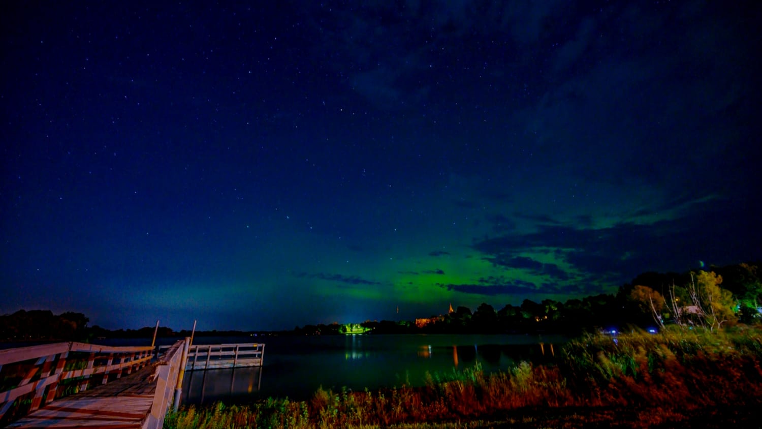 Northern lights put on a show across parts of Canada and U.S.