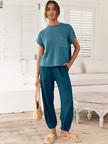 ANRABESS Women's Fall Fashion 2023 Long Sleeve Knit Loungewear