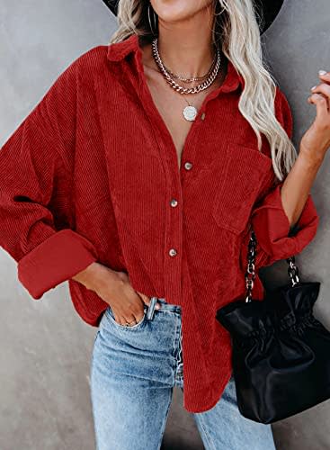 Astylish Women's Button Down Denim Shirt