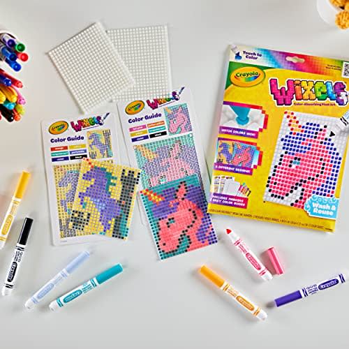 Crayola Wixels Animals Activity Kit, Pixel Art Set