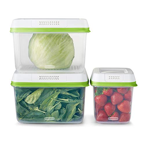 Rubbermaid FreshWorks Large Square Produce Saver Storage Container