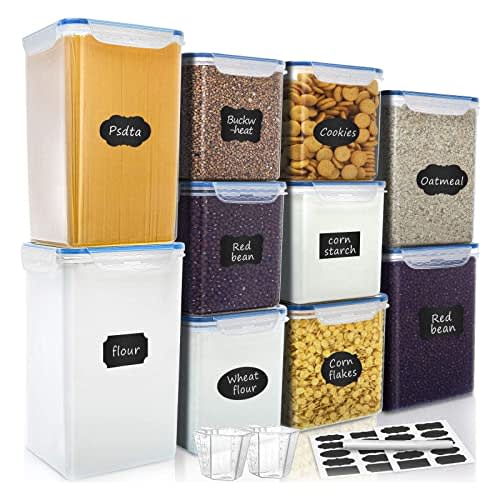 Food Storage Container Set Tall Cereal Grain Type NEW IN BOX