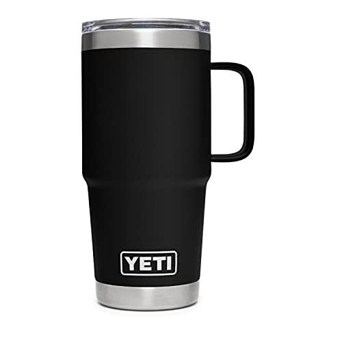 Travel mug with a handle