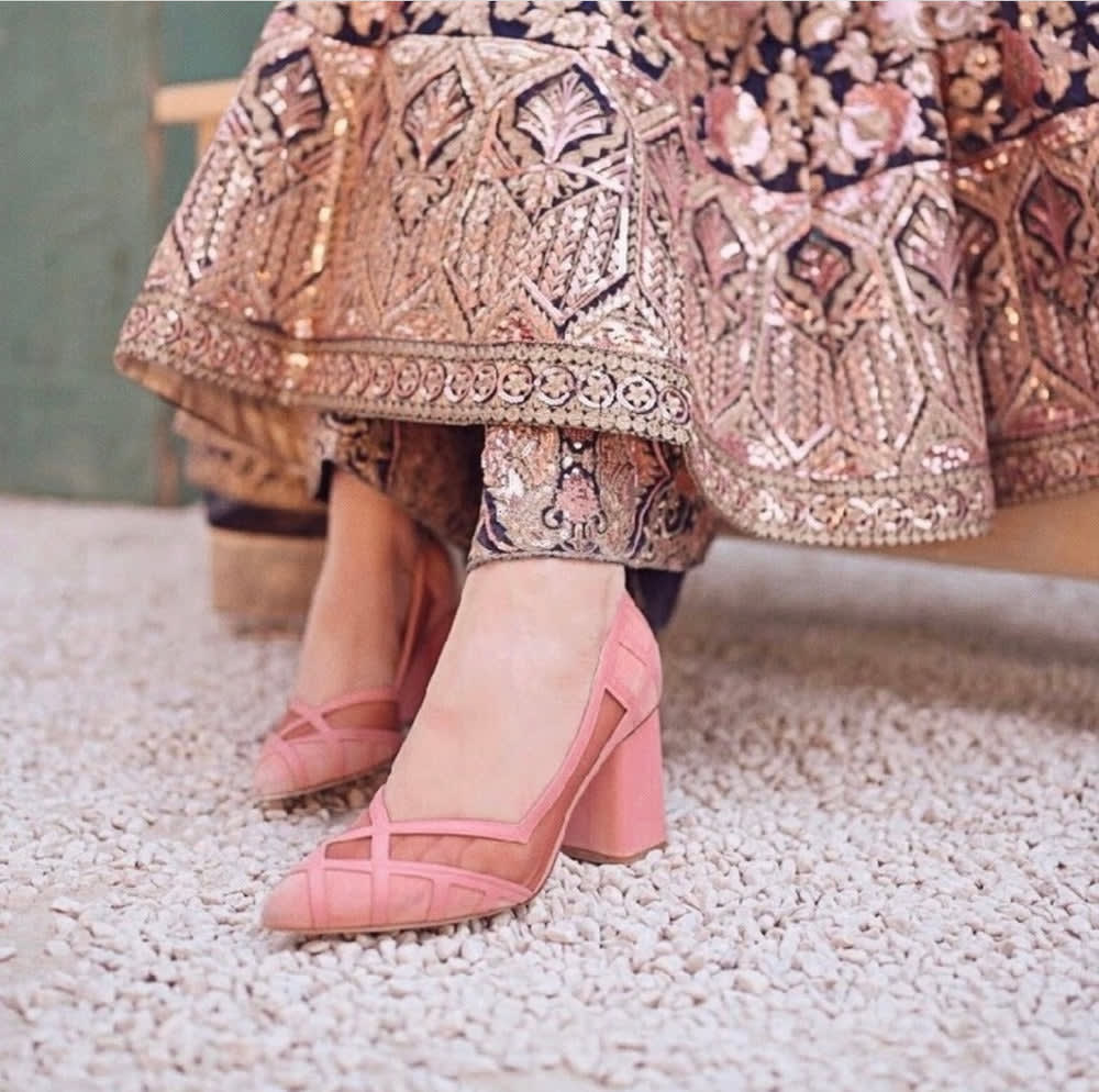Assamese Traditional Dress Heels - Buy Assamese Traditional Dress Heels  online in India