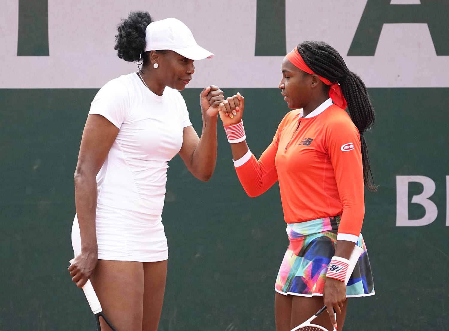 It's kind of crazy, Coco Gauff and I talked about it in doubles