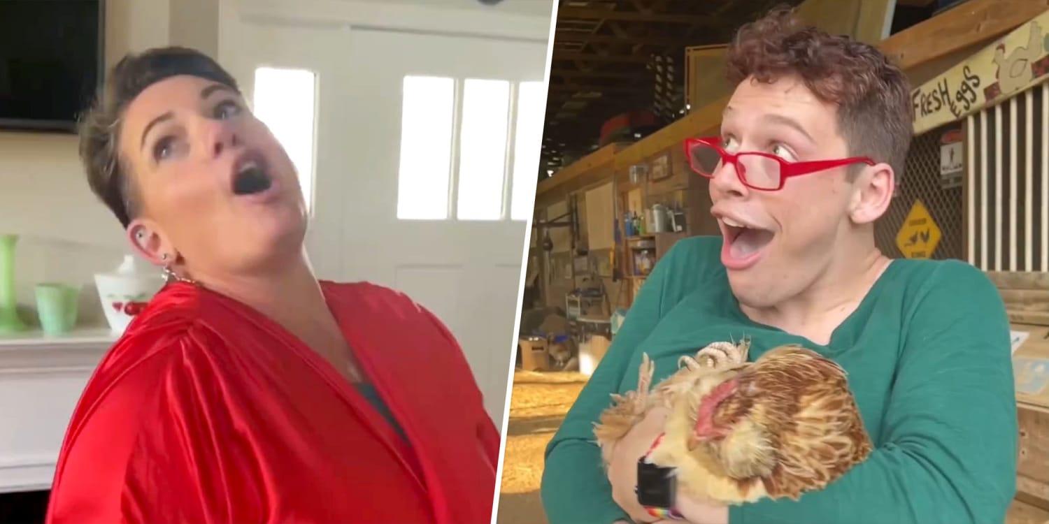 See a makeup-loving son and his 'tomboy' mom swap roles in hilarious video