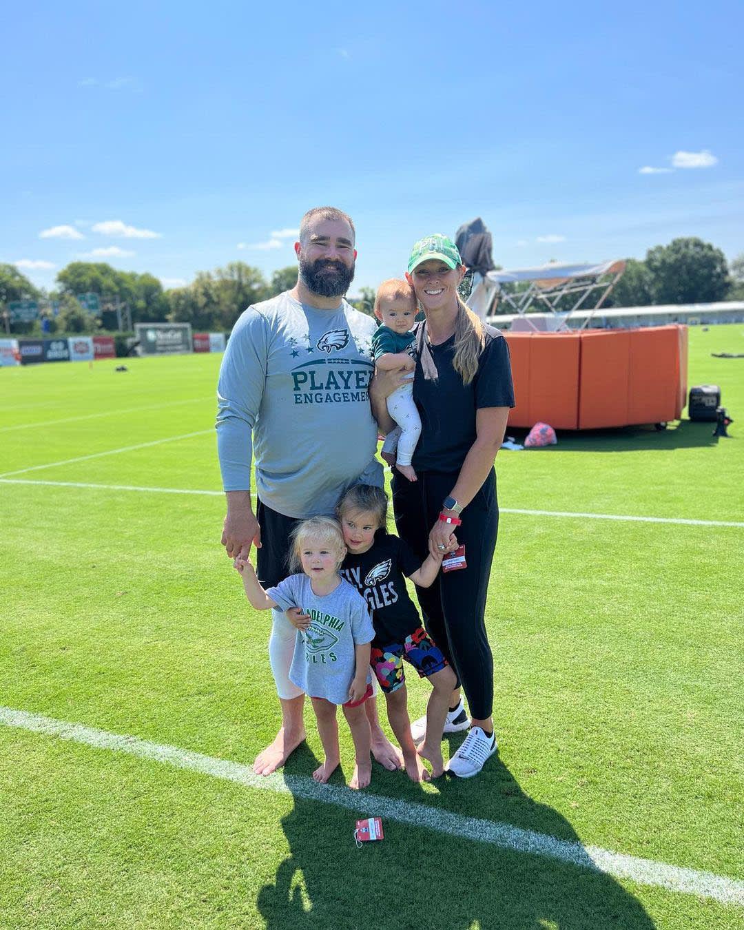 Travis Kelce's Cute Moments With Brother Jason Kelce's Daughters