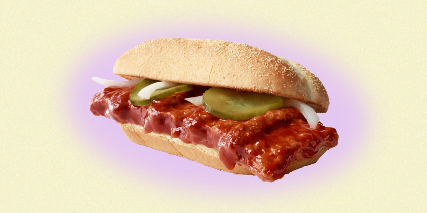 McDonald's McRib is back — but not for long