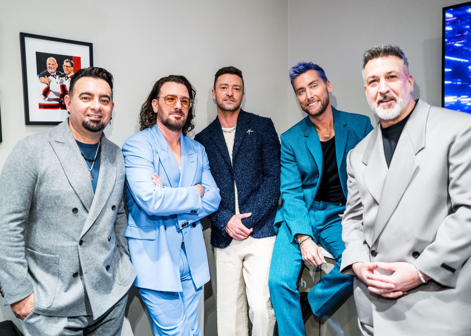 Justin Timberlake shares video of *NSYNC recording new song in the studio -  Good Morning America