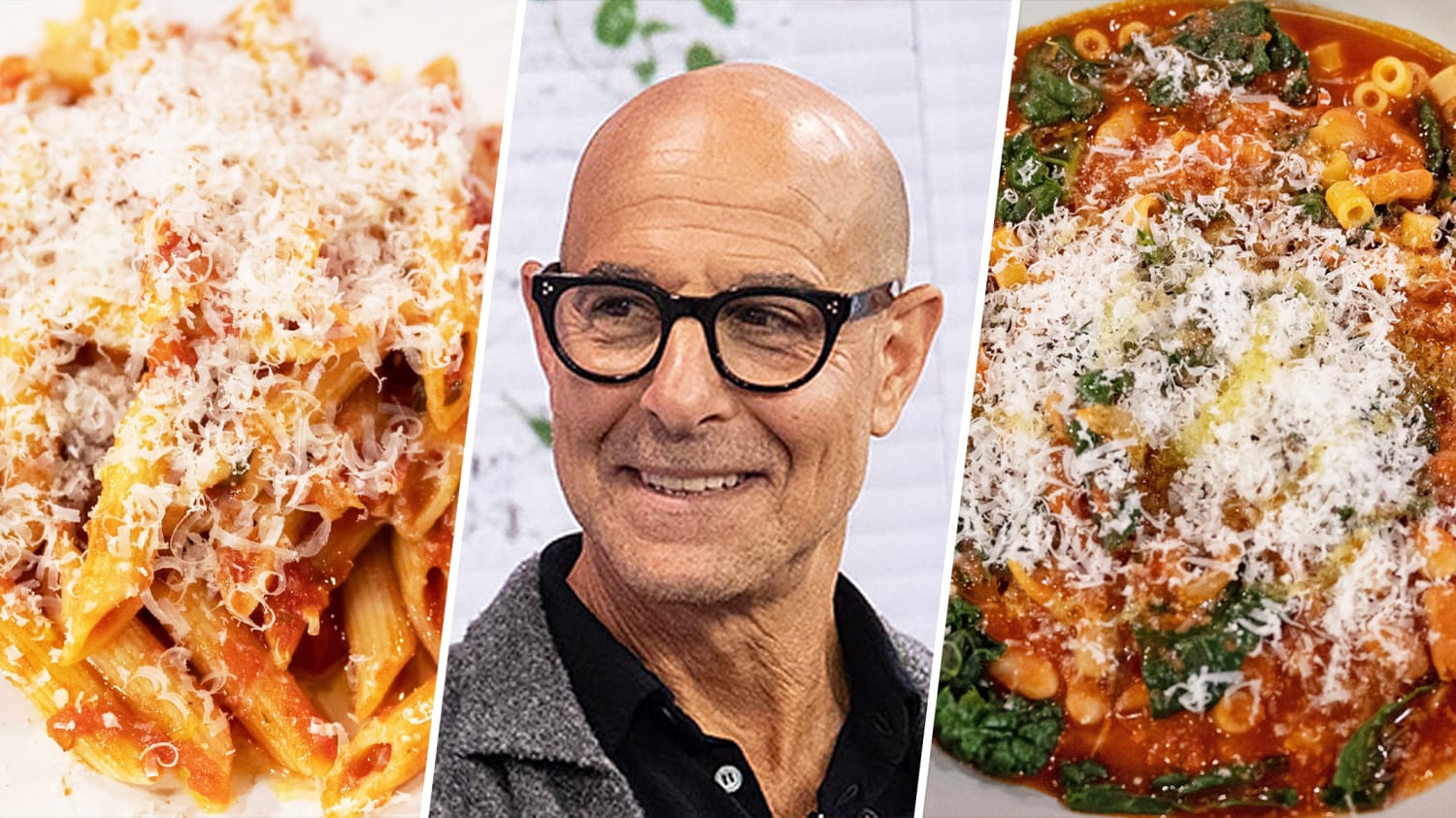 Stanley Tucci's secret for kid-friendly Tuscan tomato soup
