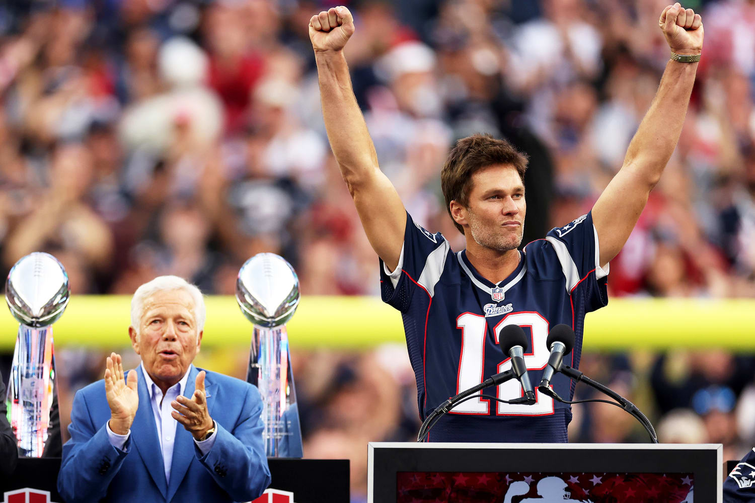 Tom Brady responds to question if he'd come out of retirement to replace  Jets' Aaron Rodgers
