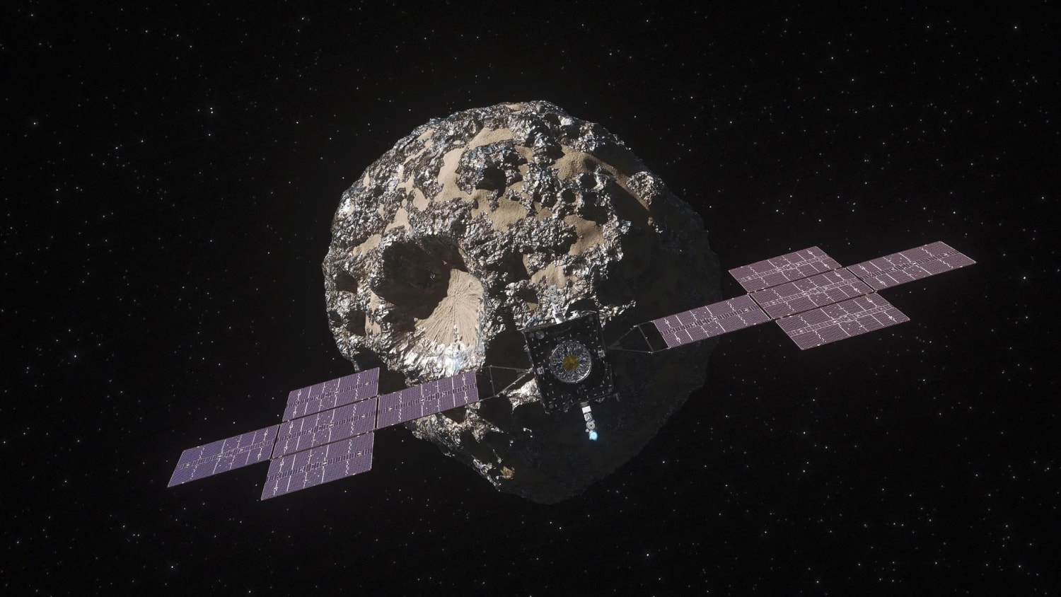 NASA Launches Mission to Explore a Metal Asteroid - The New York Times