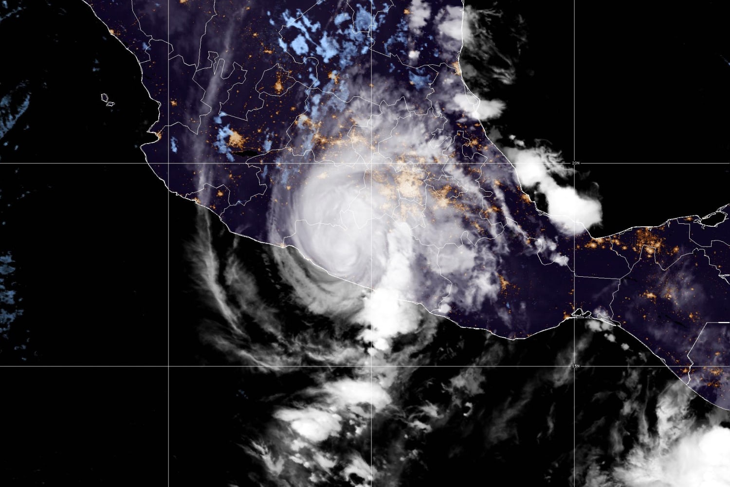 Fishing boat with the backdrop of Cyclone climate!