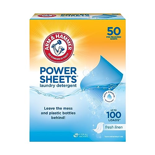 Vacplus Laundry Detergent Sheets Natural - Fresh Scent Liquidless Bulk  Laundry D