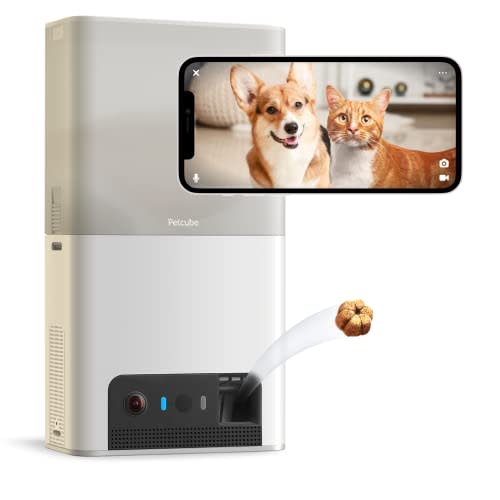 Wopet Interactive Dog Treat Camera and Treat Dispenser Toy WiFi | Guardian