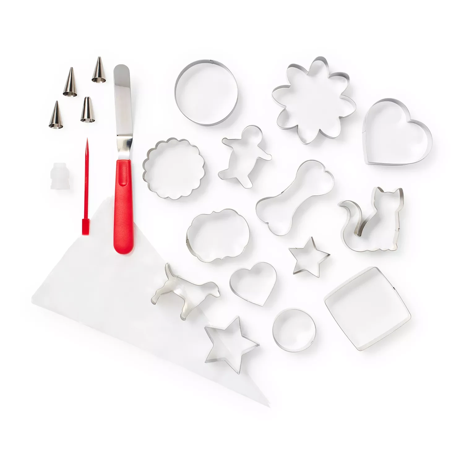 Bear Face 100 Cookie Cutter Set