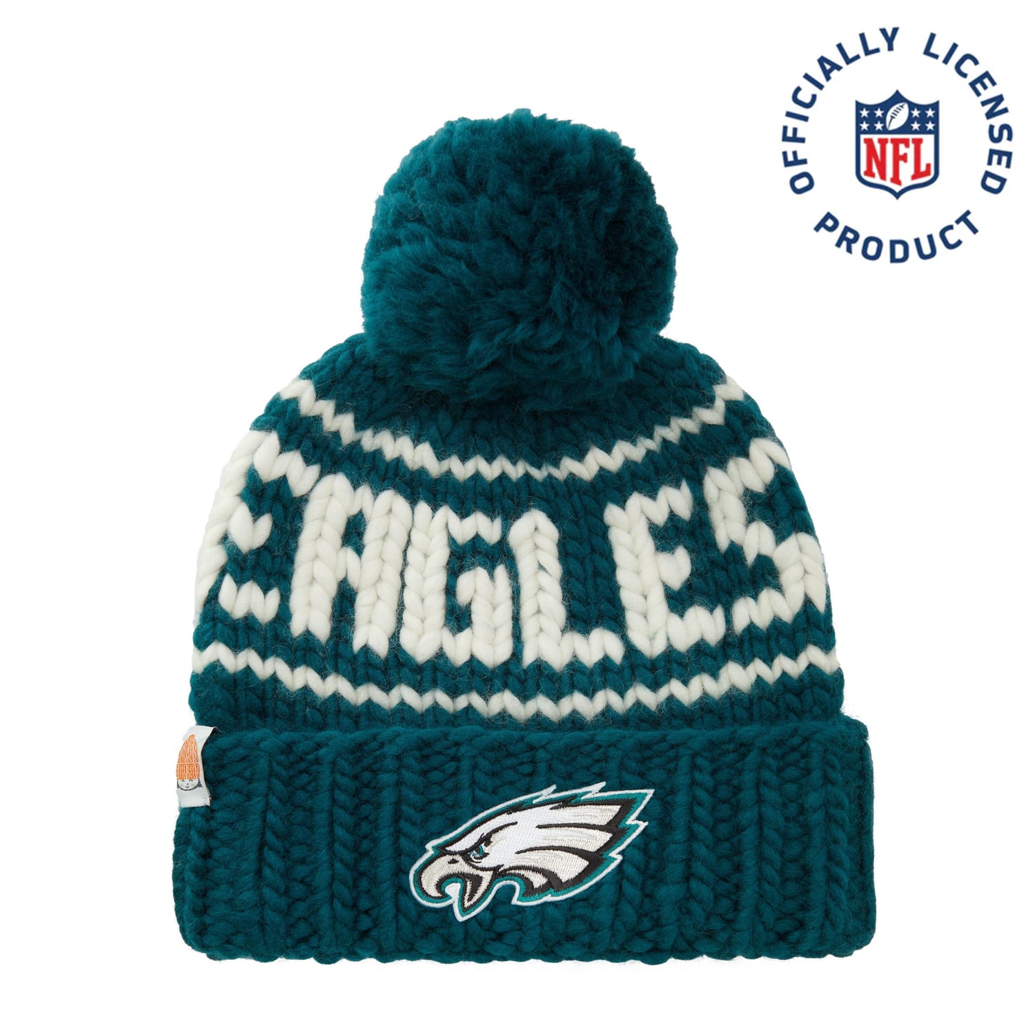 Philadelphia Eagles Medium, Light yarn color matches