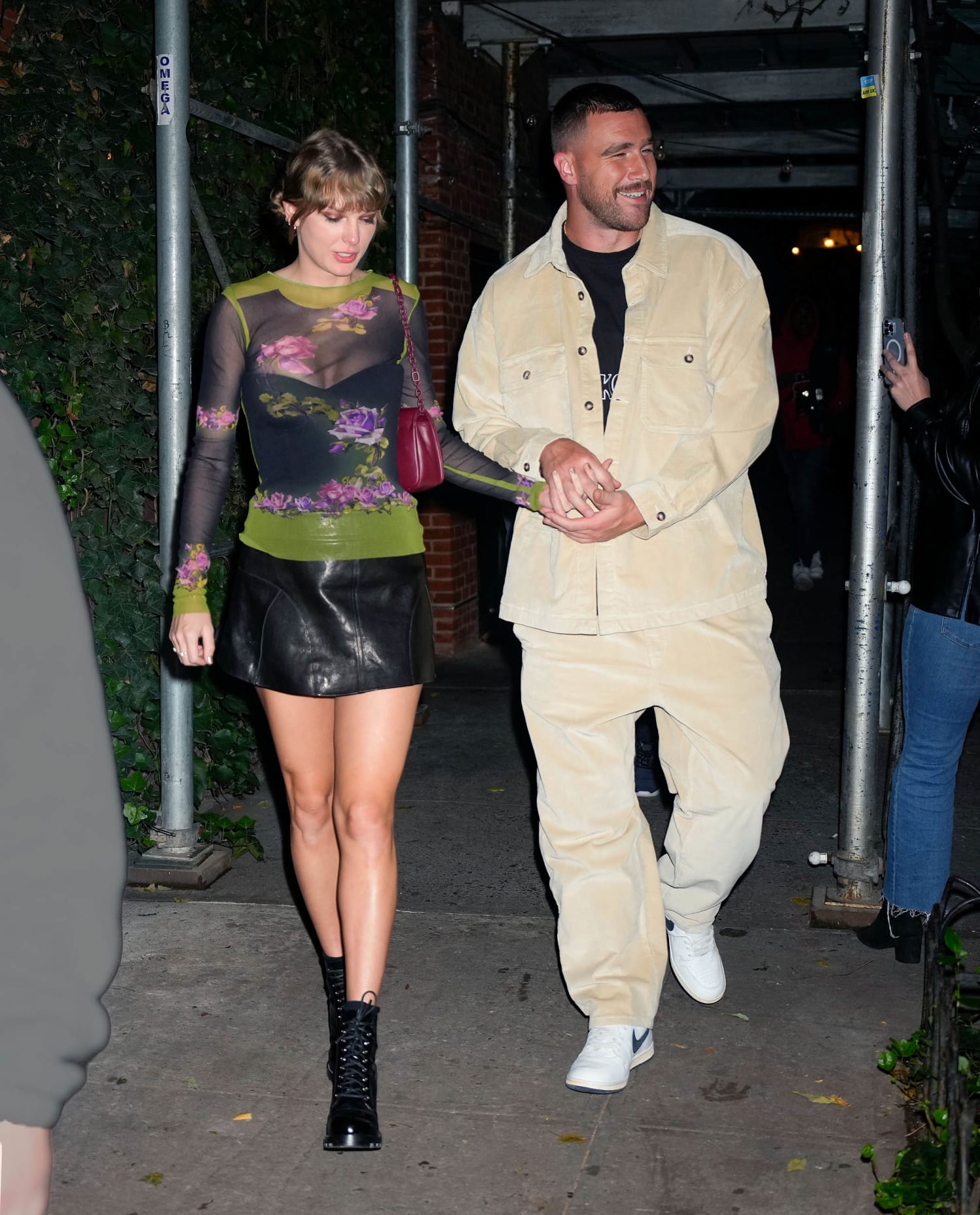 Taylor Swift, Travis Kelce make SNL cameos, seen holding hands