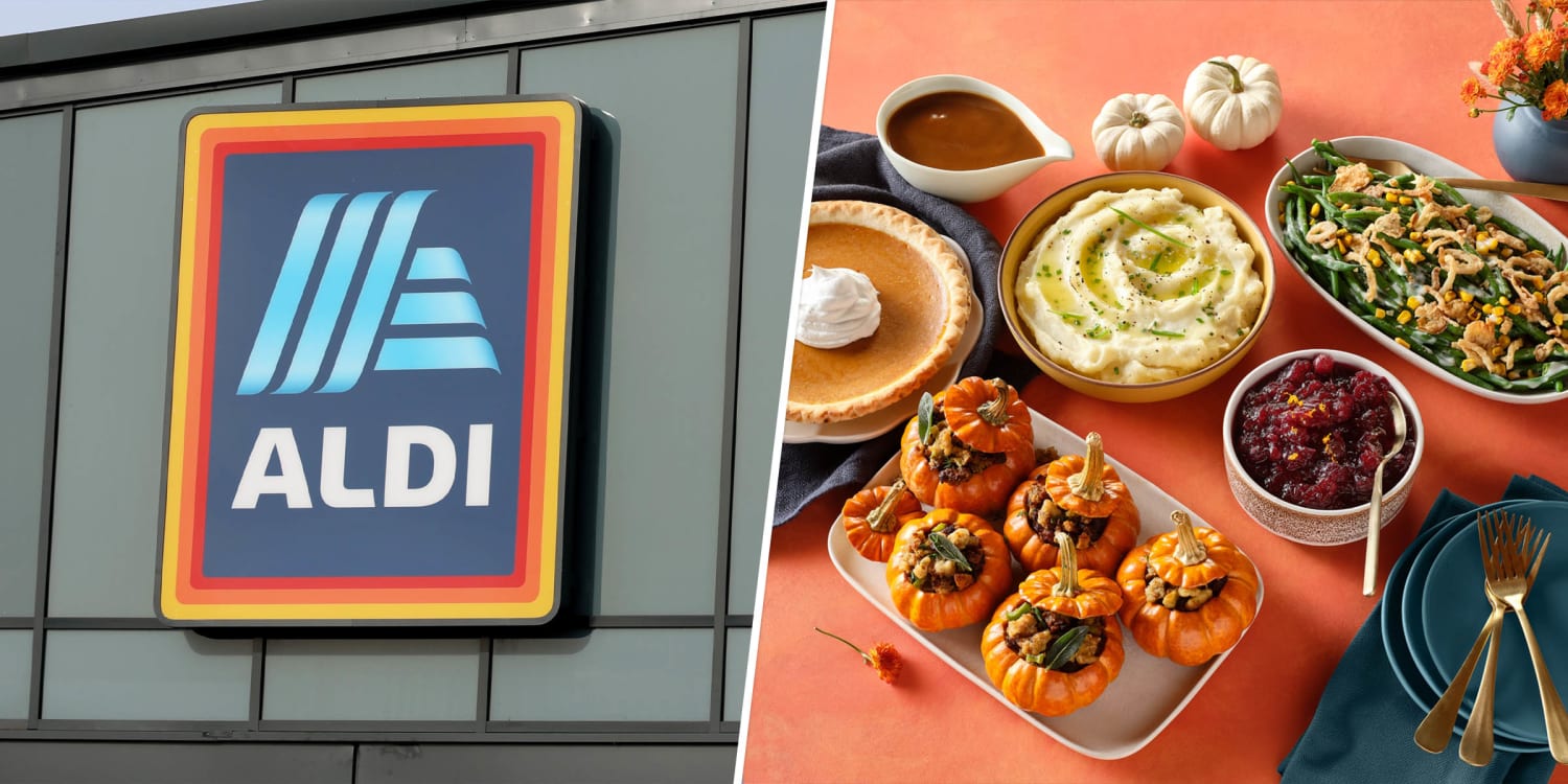 Aldi is cutting prices on Thanksgiving groceries by up to 50%
