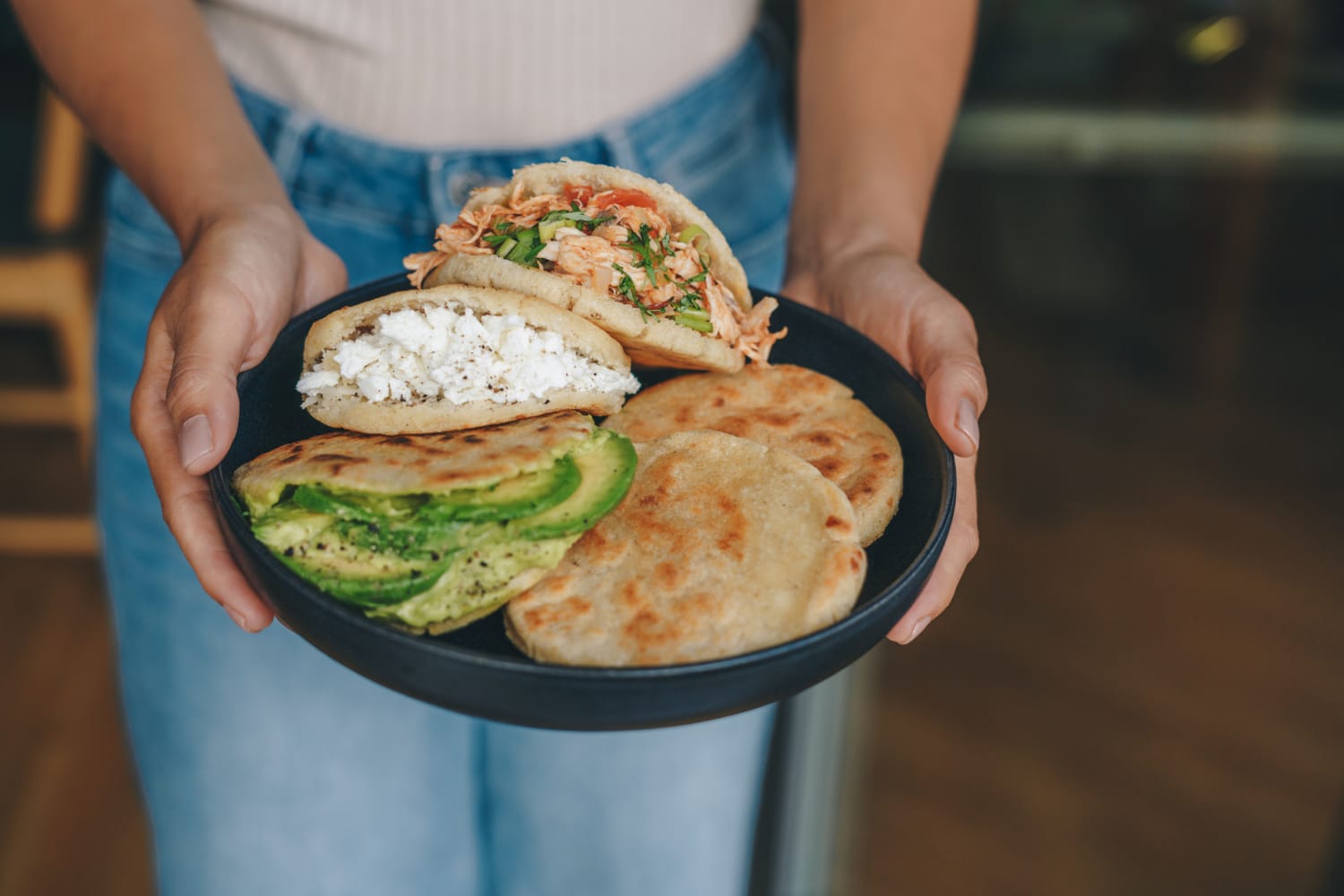 Arepa venezolana afectada por la crisis