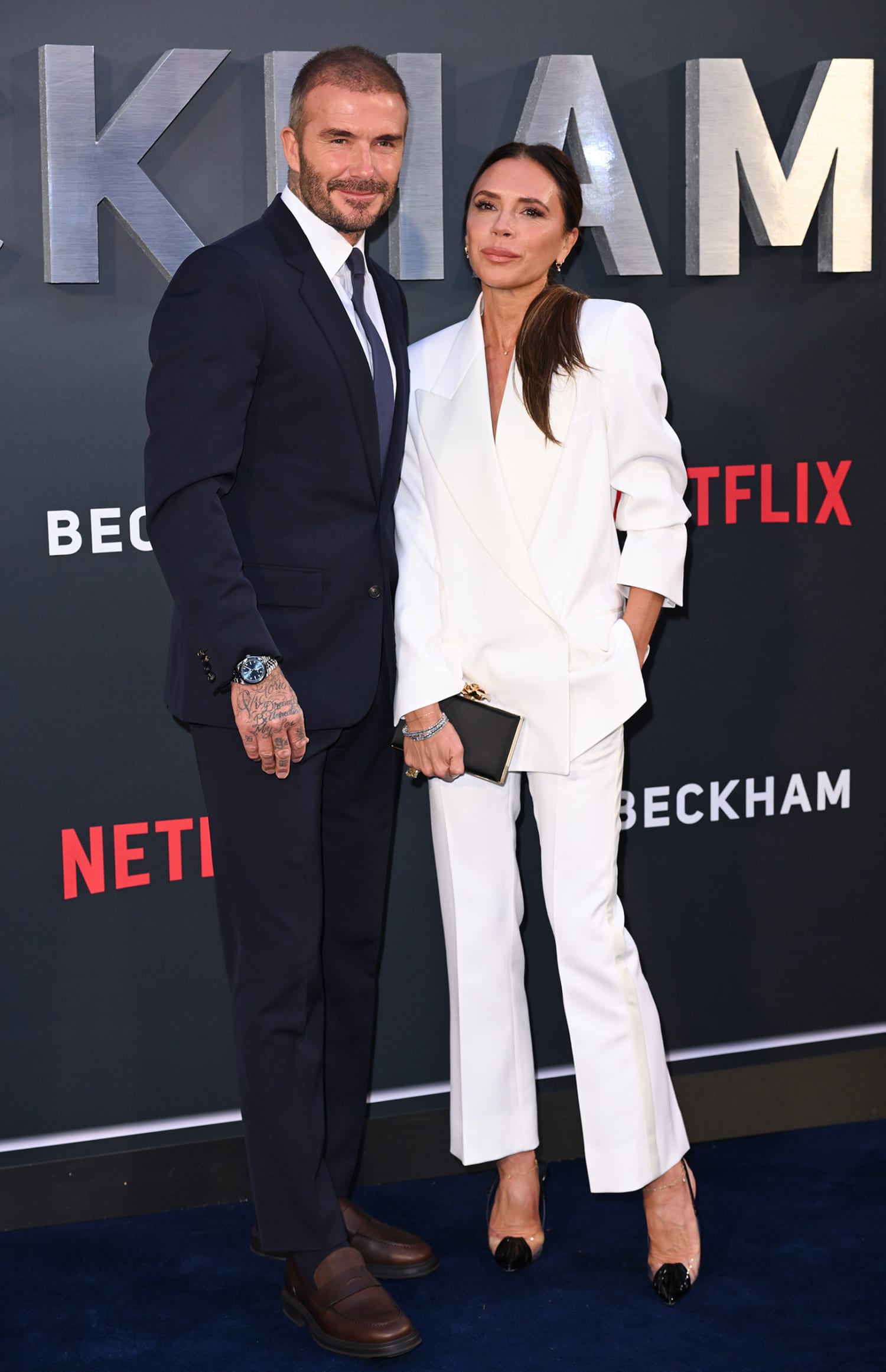 Is it just me who noticed David Beckham's suit looks VERY well