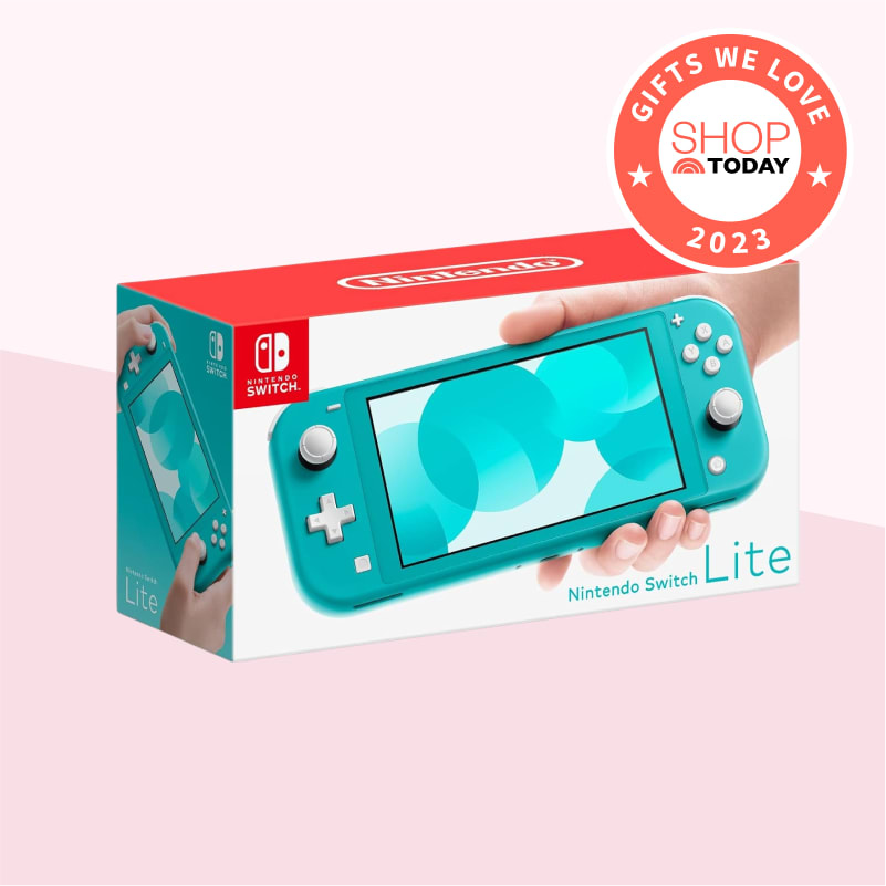 Nintendo Switch Lite ターコイズ アニマルクロッシング Nintendo Switch Lite Console, Turquoise - Animal Crossing