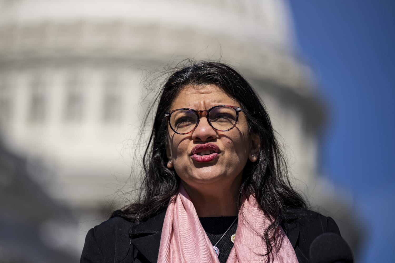 Democrats criticize Rep. Rashida Tlaib for her pro-Palestinian comments