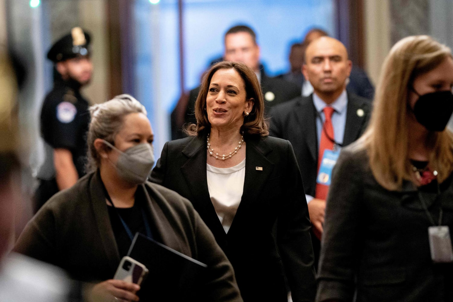 Vice President Harris breaks record for casting the most tiebreaking votes