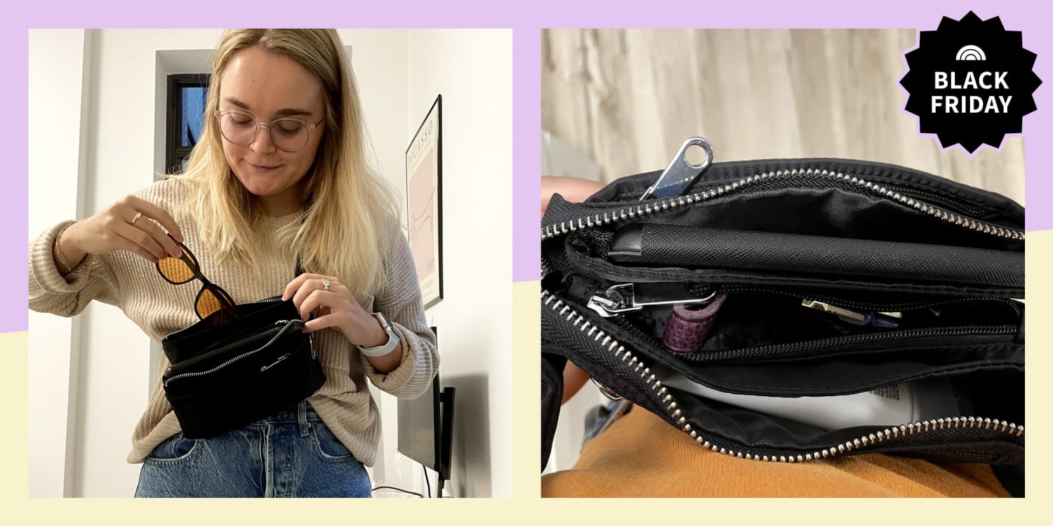 This $16  belt bag holds all my essentials for the day