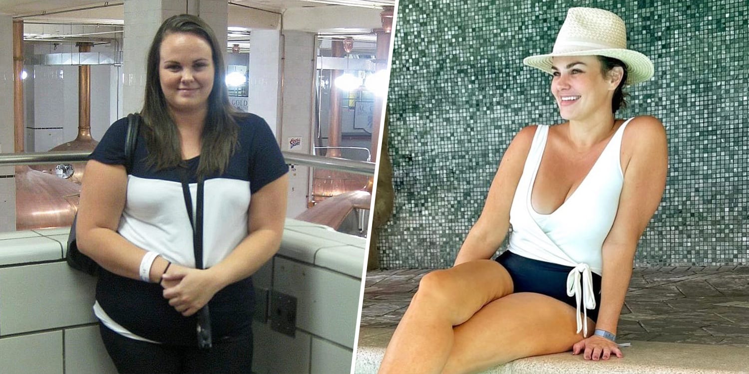 She lost 125 pounds. Now she's learning to be an 'anti' almond mom
