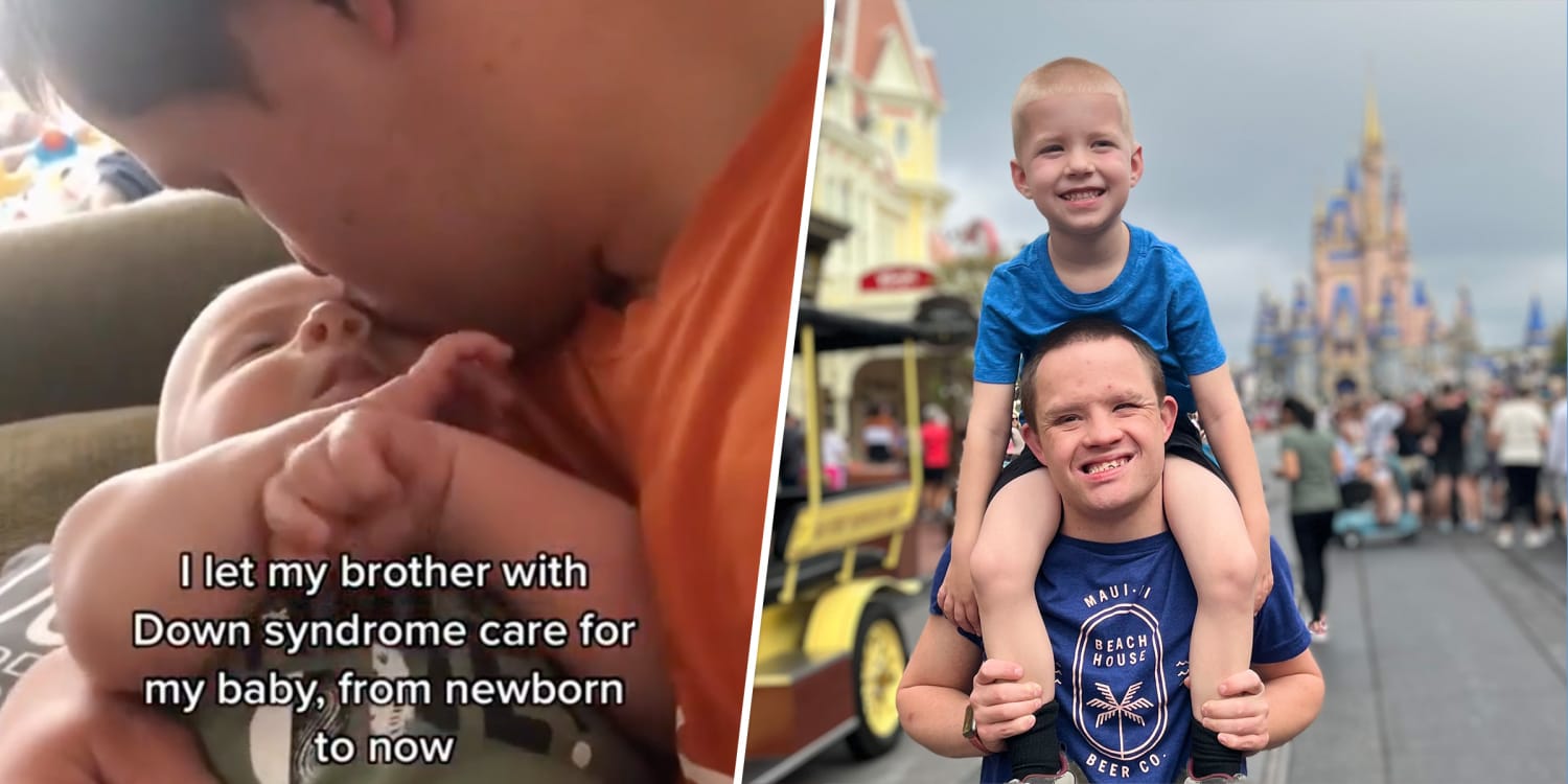 Viral video documents the sweetest relationship between an uncle with Down syndrome and his niece and nephew