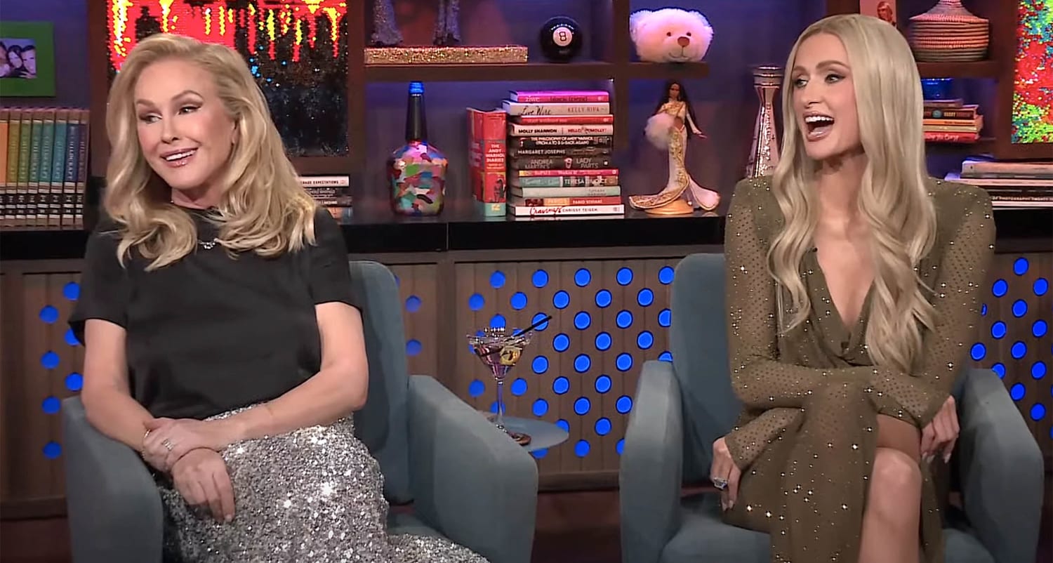 See the moment a shocked Paris Hilton learns her mom got a tattoo