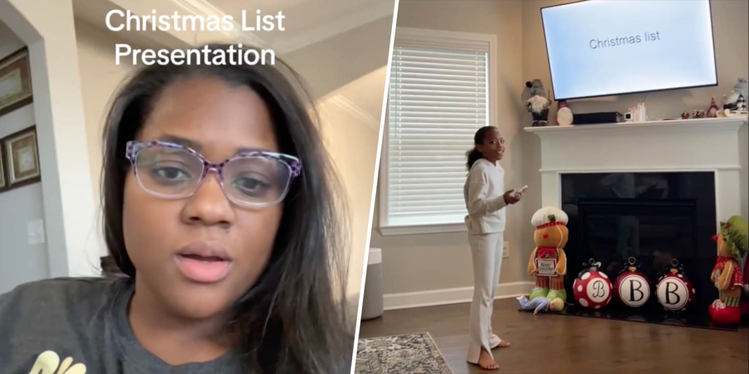 Kids are making elaborate Christmas lists on PowerPoint: 'It doesn't hurt to ask'