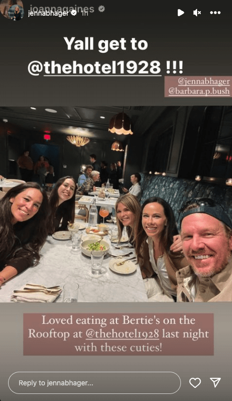 Jenna Bush Hager, Barbara Bush Take Selfie with Chip and Joanna Gaines