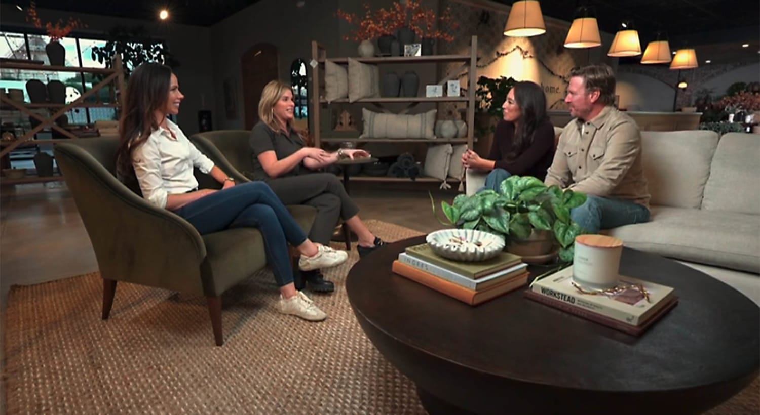 Jenna and Barbara Bush tell Chip and Joanna Gaines the 'best thing' their parents did for them