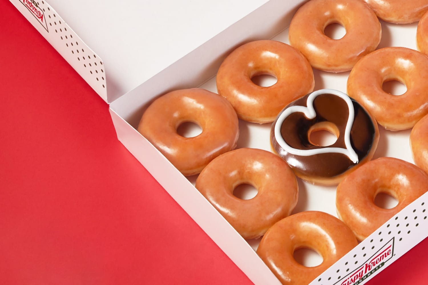 Krispy Kreme is giving out free doughnut dozens for World Kindness Day