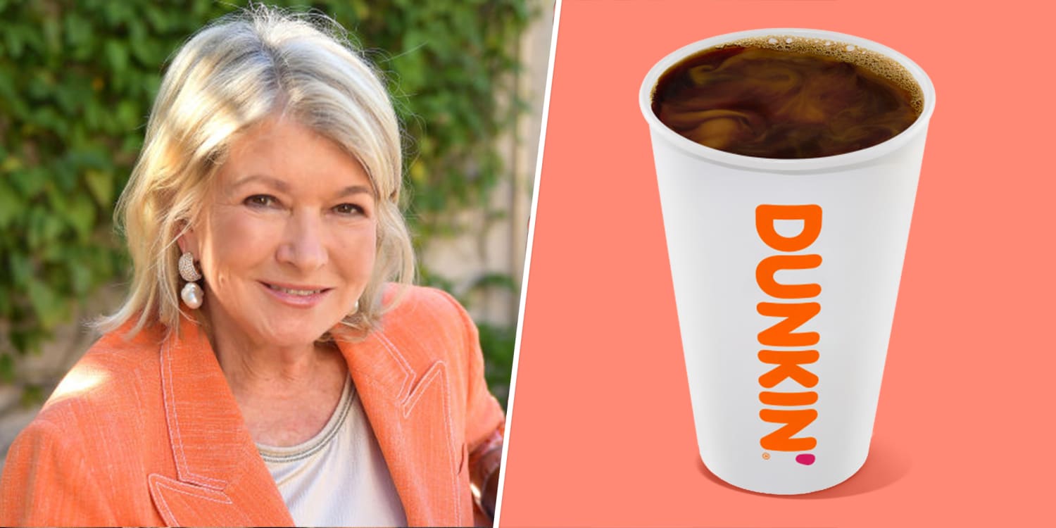 Martha Stewart is a Dunkin’ regular. Here’s her go-to order