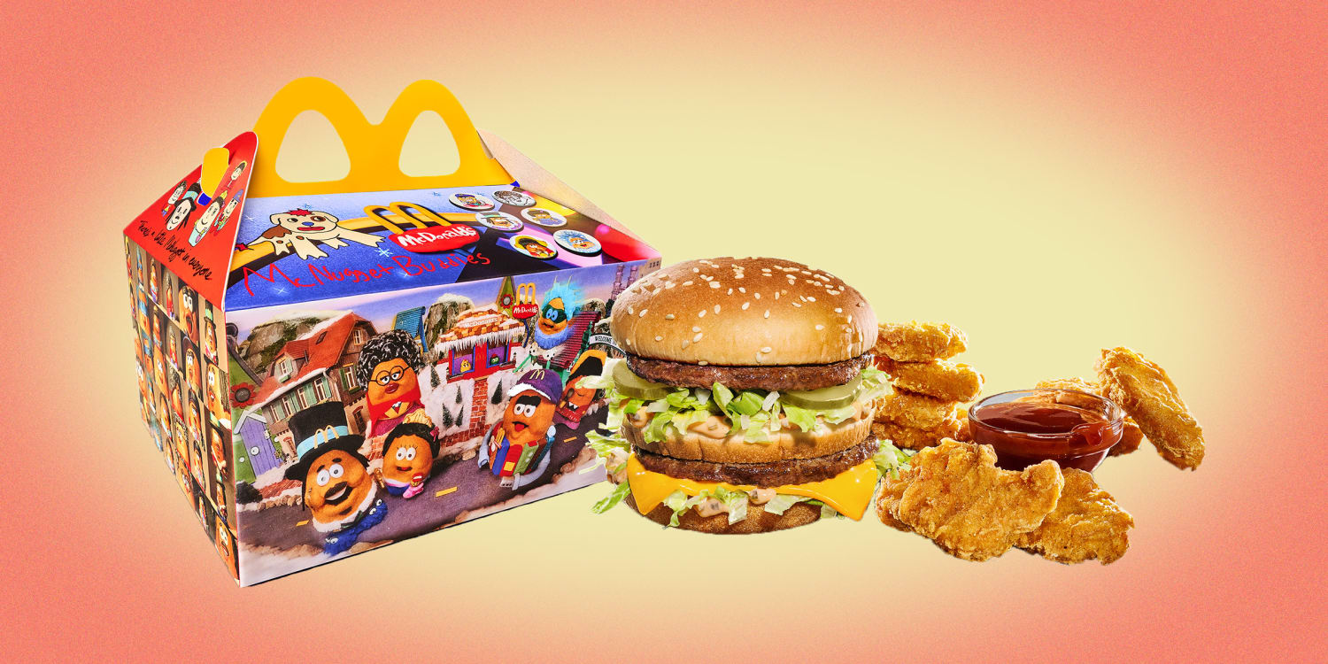 McDonald s New Adult Happy Meal Features McNugget Buddies by