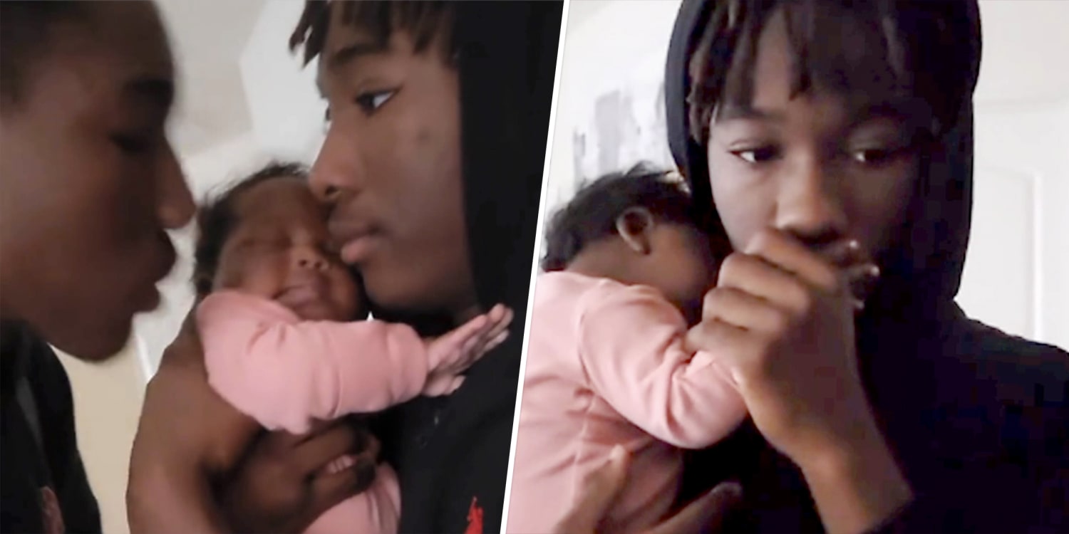 Video of teen brothers adoring their baby sister is the most wholesome thing on the internet