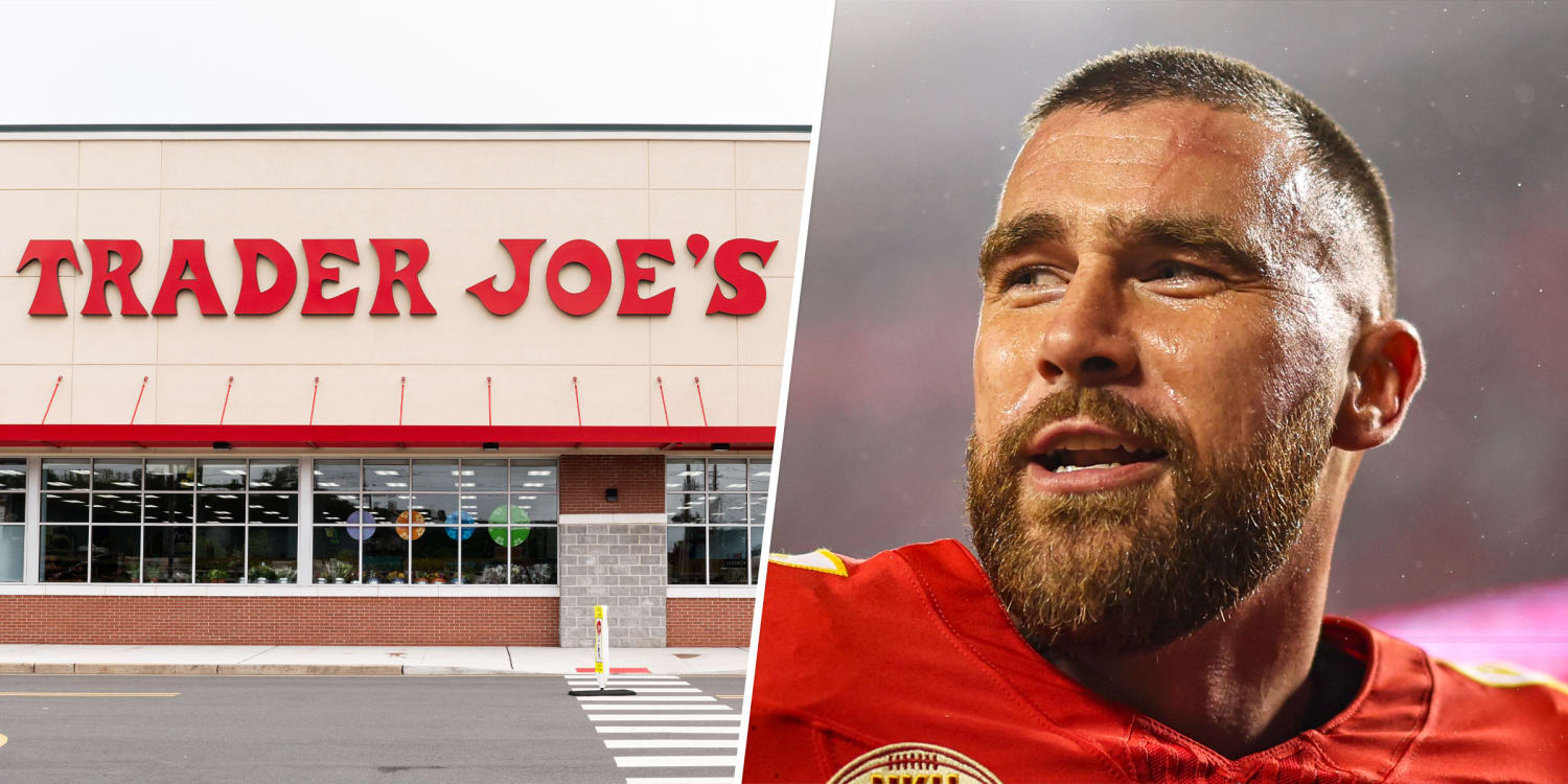 Travis Kelce shops at Trader Joe's just like us. Here's what he bought