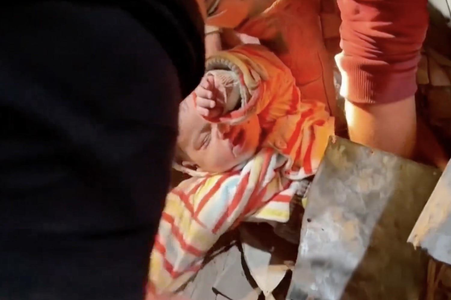 “She's alive, she's alive”: Dramatic rescue of 10-month-old who survived Israeli airstrikes in Rafah that killed a minimum of 20