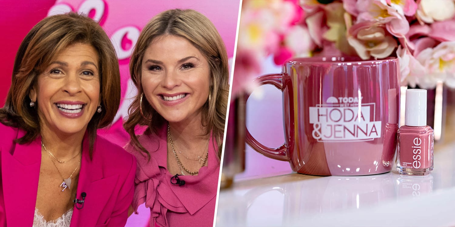 Hoda & Jenna have an Essie nail polish that perfectly matches their signature mug