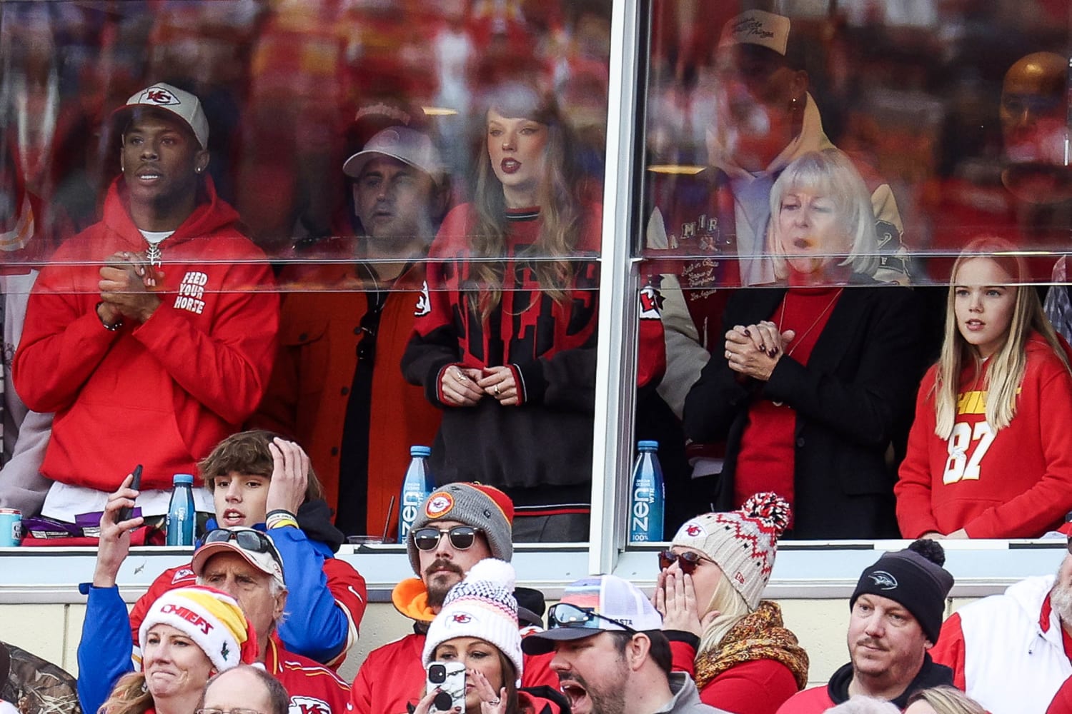 Who Was With Taylor Swift at the Chiefs-Bills game?