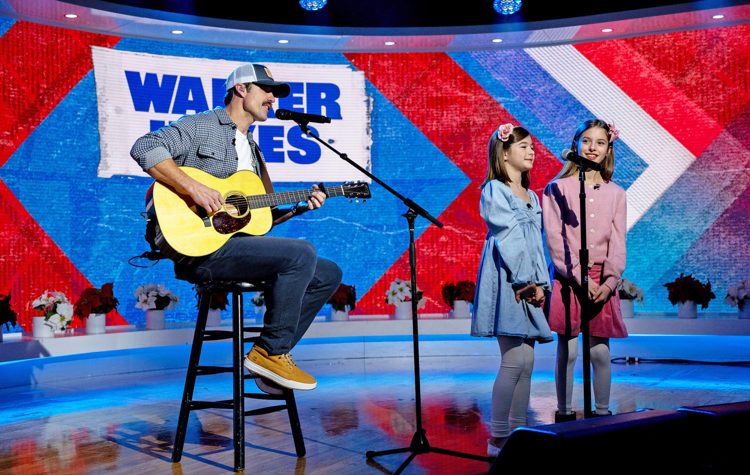 Cue the tears! Walker Hayes performs emotional song with his daughters on TODAY