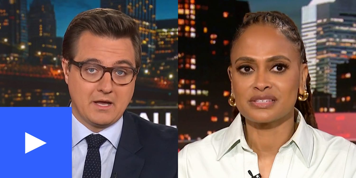 Chris Hayes and Ava DuVernay