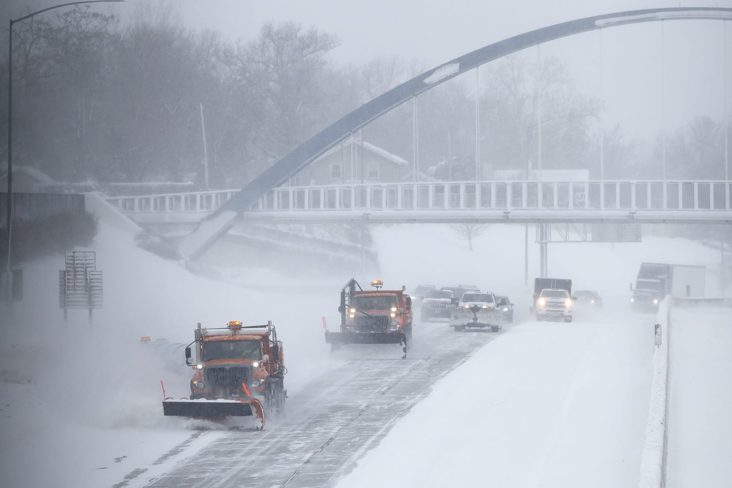 At least 2 dead as bomb cyclone brings subzero conditions and warnings to  millions